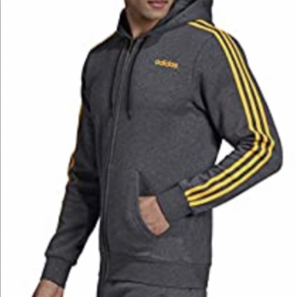 Men’s size large adidas zip up hoodie